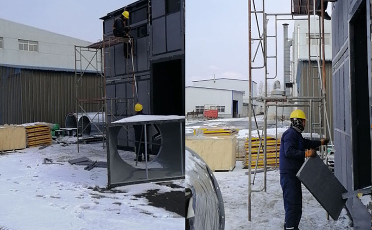 戰(zhàn)冰雪 斗酷寒 抓質(zhì)量 保工期