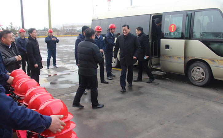 徐州市委常委王強到我公司考察指導(dǎo)