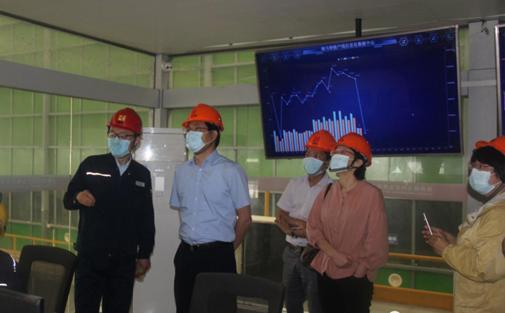 江蘇國強鍍鋅實業(yè)袁董事長一行蒞臨瑞馬智能參觀考察