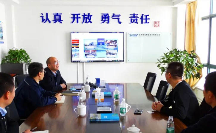 中表協孫秘書長一行蒞臨我公司參觀指導