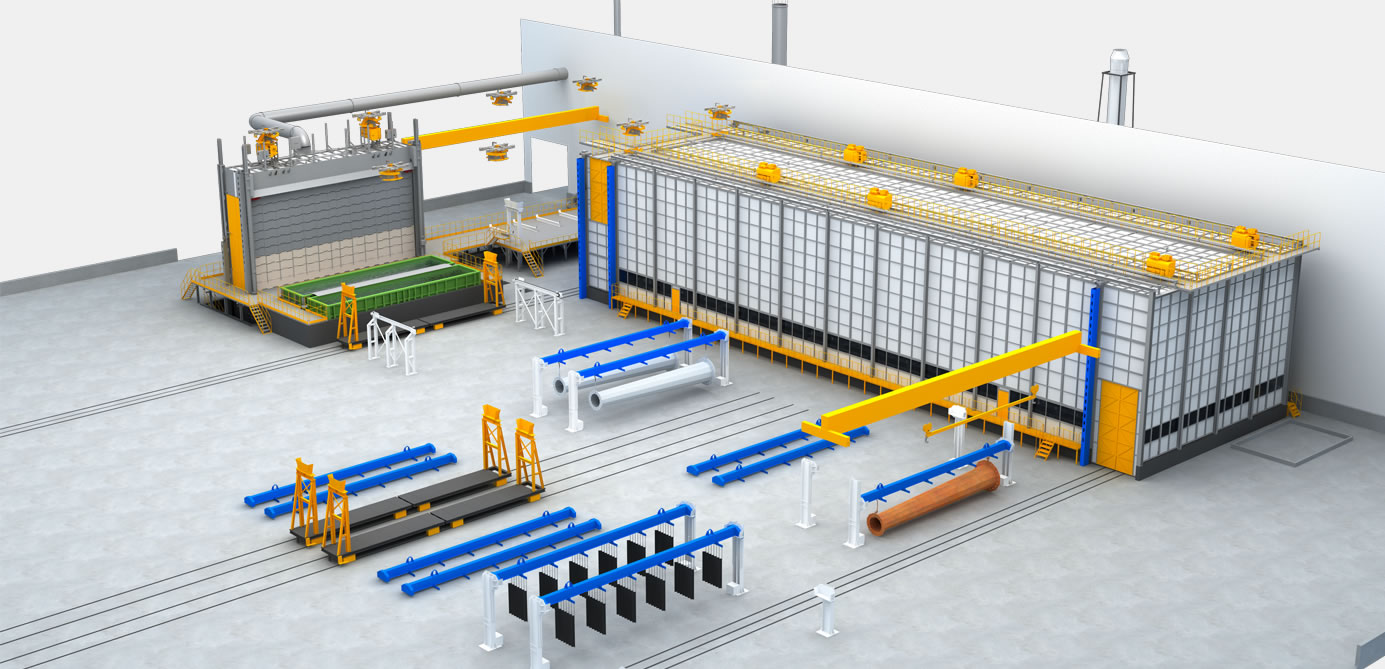 吊鍍鋅生產(chǎn)線(xiàn)