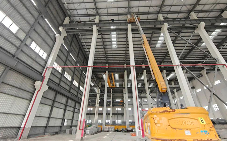 認(rèn)真負(fù)責(zé)顯擔(dān)當(dāng)，昆山金星熱鍍鋅項(xiàng)目施工有序開展